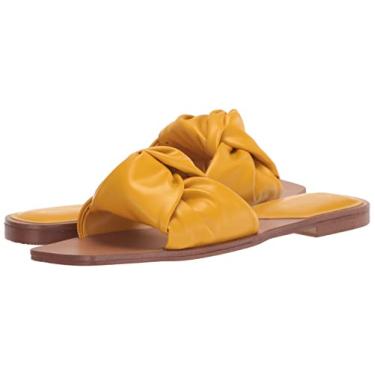 Imagem de NINE WEST Sandália Rosey Feminina, Amarelo, 6.5