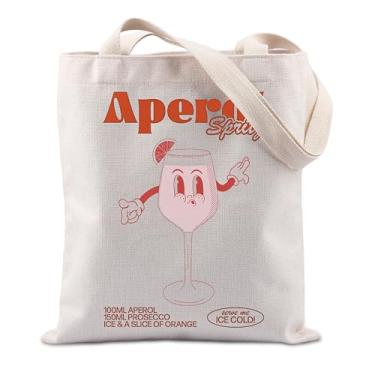 Imagem de TIIMG Aperol Spritz Presente Aperol Spritz Era Aperol Spritz Presente Italiano Verão Spritz Cocktail Gift Tote Bag, Aperol Spritz2 Us, big
