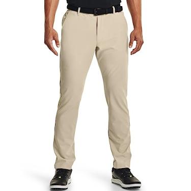 Imagem de Under Armour Calça masculina afunilada Vanish Showdown, base cáqui (289)/cinza Halo, 34/34