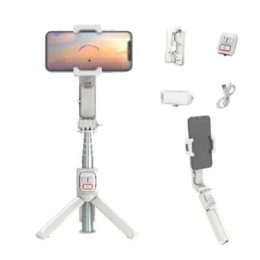 Imagem de Bastão, Gimbal Estabilizador 2 eixos, bastão selve - vara selfi, cabo 