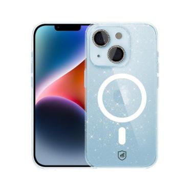 Imagem de Capa case capinha para iPhone 14 - MagSafe Glitter - Gshield