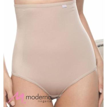 Imagem de Cinta Alta Modeladora Moderna 6030 Pós-Parto - Cinta Moderna, M, Choco