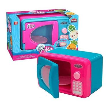 Imagem de Microondas Infantil Com Luz Som De Verdades brinquedo menina - generic