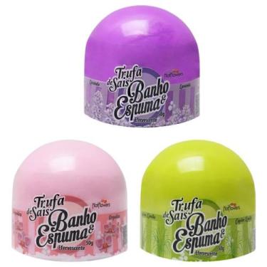 Imagem de Trufa Sais De Banho Efervescente 50G Hot Flowers, Orquídea