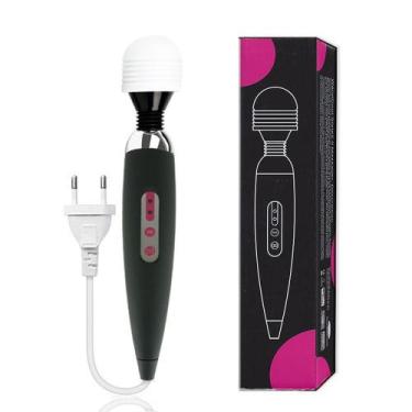 Imagem de Vibrador massageador magic wand bi-volt com 12 vibrações - general imp