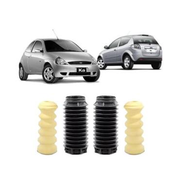 Imagem de 2 Batente Coifa Amortecedor Traseiro Ford Ka 1996 1997 1998 - QualyKit