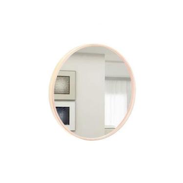 Imagem de Espelho Decorativo Round Externo Rosa 40 cm Redondo - E2G Design