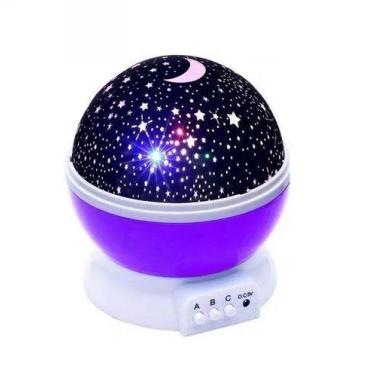 Imagem de Luminária Projetor Estrela 360º Galaxy Star Master ROXO Galaxy - MARKE