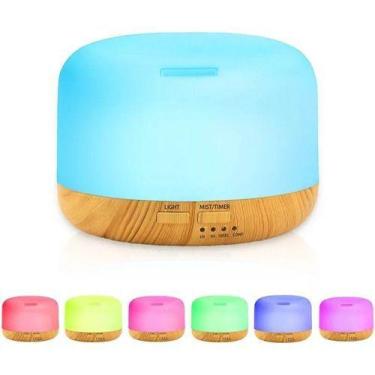Imagem de Aromatizador E Difusor De Ar Ultrassônico C/ 7 Cores Oferta - OEM, Man