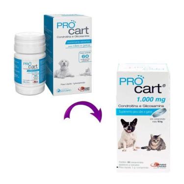 Imagem de Procart Suplemento Caes E Gatos Agener C/60 Comprimidos