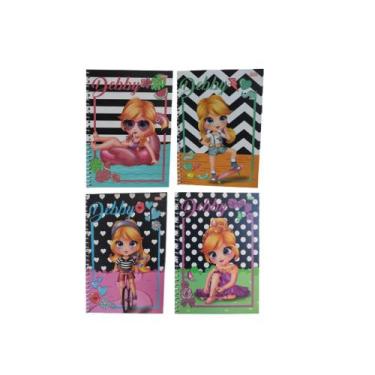 Imagem de Caderno Escolar Universitário Espiral 300 Folhas Debby - São Domingos