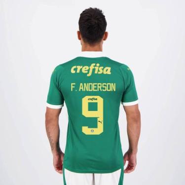 Imagem de Camisa Puma Palmeiras I 2024 9 F. Anderson, EG