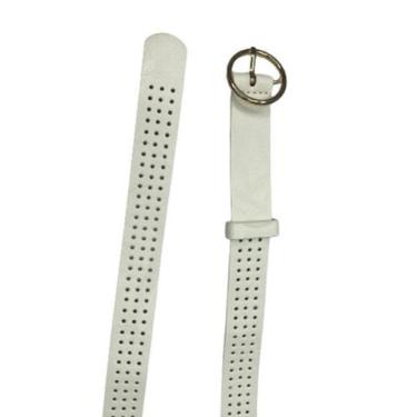 Imagem de Cinto Feminino Com Furos Fivela Metal Dourado Cores Modelo MZS-308 - s