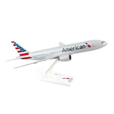 Imagem de Daron Skymarks SKR747 American 777-200 New Livery Model Kit 1/200 Scale , White