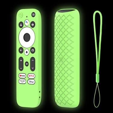 Imagem de LEFXMOPHY Capa para Mecool KM2 KD3 KD2 4K Google G10 Reference Android TV Box Protetor Verde Brilha no Escuro