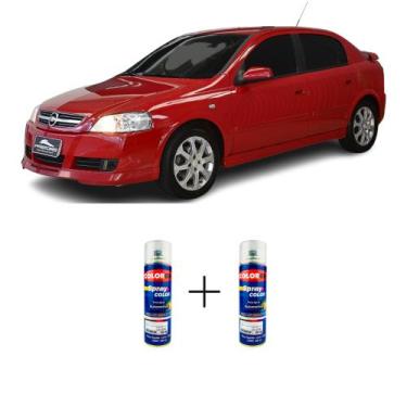 Imagem de SPRAY AUTOMOTIVO Vermelho Beta GM + SPRAY VERNIZ 300ML - Sherwin Willi