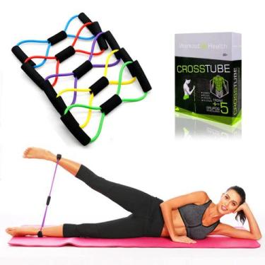 Imagem de Elástico Extensor Cross Tuber Tensão Leve para Musculação - MBFIT