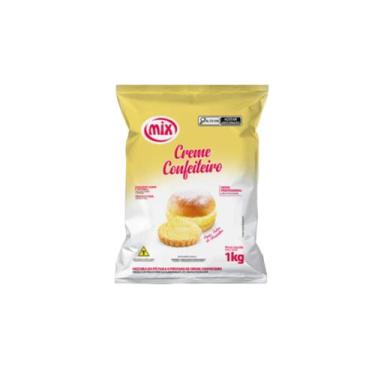 Imagem de Creme De Confeiteiro Mix - 1kg Mistura Em Pó Profissional