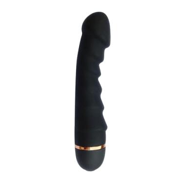 Imagem de Vibrador brinquedos sexuais vibrador 20 frequência vibrador motor de potência pênis realista feminino g-ponto estimulador brinquedos sexuais eróticos para casal(Black)