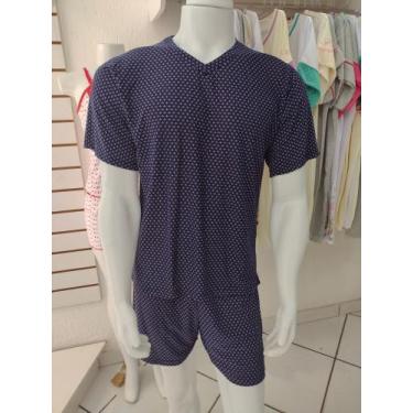 Imagem de Pijama de liga Net masculino - Própria