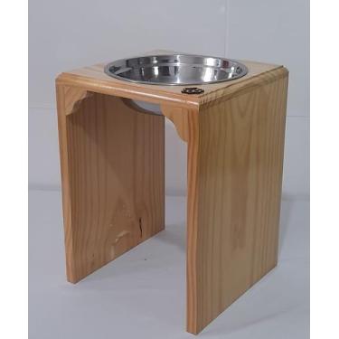 Imagem de Comedouro Cachorro Alto Extra G Para Cães de Grande Porte Com 40 cm de