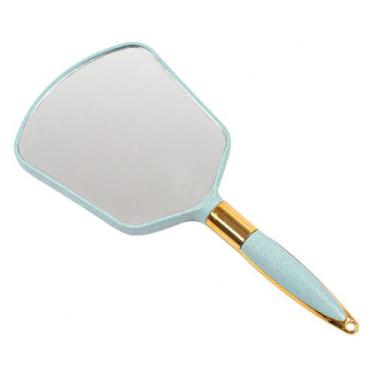 Imagem de Espelho De Mão Decorativo P/ Maquiagem Skin Care Dentistas - PGB, Verd