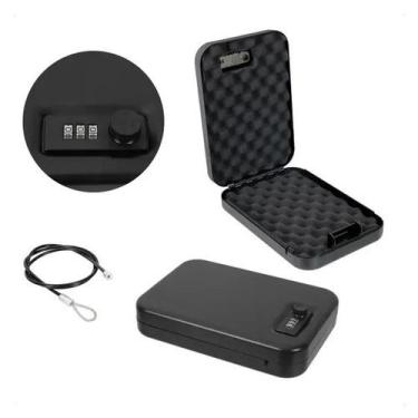Imagem de Cofre Portátil para Armas - Modelo PC95C Safewell  Segurança Compacta 