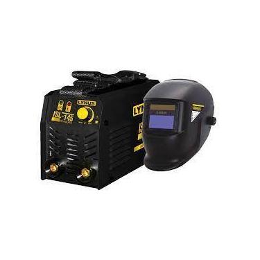 Imagem de Kit Máquina Solda Elétrica Mma 120 A Com Máscara Automática - LYNUS