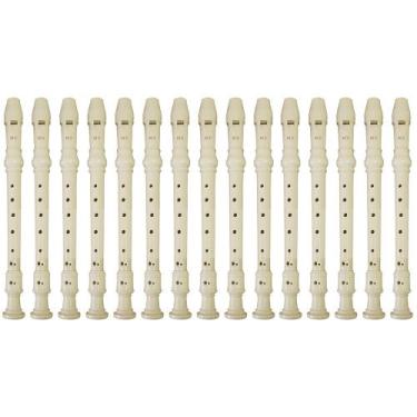 Imagem de Kit 15 Flautas Doce Germânica FL 20G New York