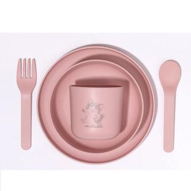 Imagem de Kit Alimentação 5peças +12m Rosa Petit Piá