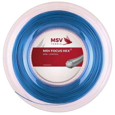 Imagem de Corda para Raquete de Tênis  MSV Focus Hex 1.27 Azul