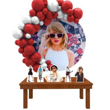 Imagem de Kit Festa Painel Redondo Taylor Swift- IMPAKTO VISUAL