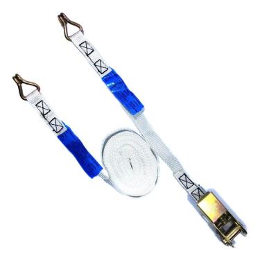 Imagem de Cinta de Amarração com Terminais e Catraca Gancho J 25mm x 3m de 1t - Quality Fix CIF-A-TM-PS-025