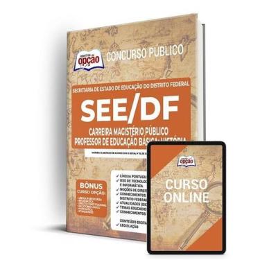 Imagem de Apostila SEE-DF - Carreira Magistério Público - Professor de Educação 