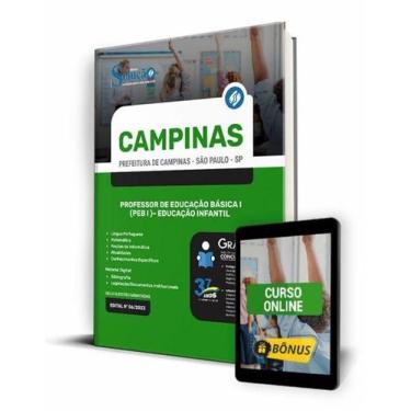 Imagem de Apostila Prefeitura de Campinas - SP - Professor de Educação Básica I 