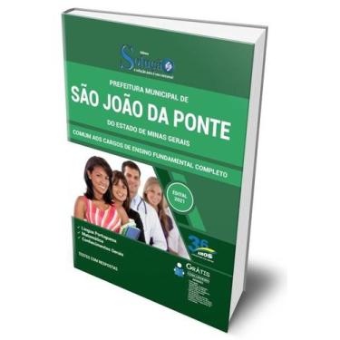 Imagem de Apostila Prefeitura de São João da Ponte - MG - Comum aos Cargos de En