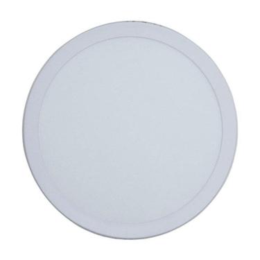 Imagem de Painel Plafon Led de Sobrepor Modaza Redondo 18W, Branco 4000K