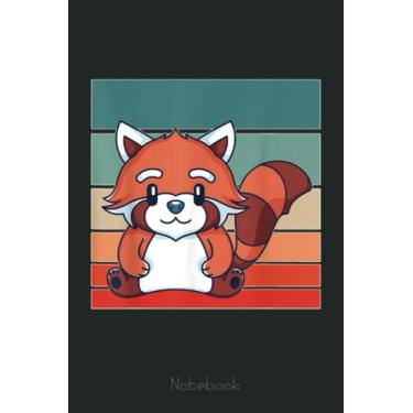 Imagem de Cute Wildlife Chinese Zoo Animal Forest Baby Red Panda Notebook: Cute Red Panda 110 Pages Class Note Taker Journal For High School College University Student