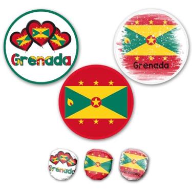 Imagem de EVERYTHING CROPOVER Disco voador dobrável para ventiladores portáteis | Conjunto de 3 ventiladores leves com bolsa de armazenamento | Perfect 4 Carnival, j'ouvert, Flag Day | Granada