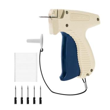 Imagem de Mr. Pen - Arma de etiquetagem com estojo, 5 agulhas, 1008 peças de fixadores de farpas de 5 cm, creme e azul marinho, pistola de etiquetagem para roupas para etiqueta de roupas, pistola de preço