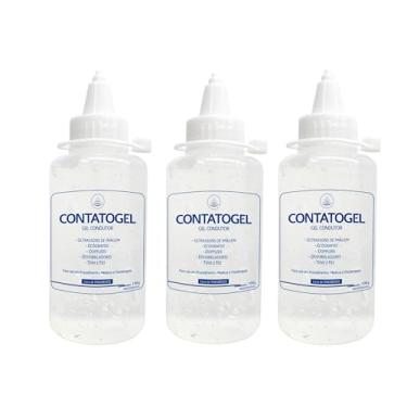 Imagem de Gel Condutor Contatogel Ultrassom 100g - Kit 3 Un.