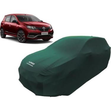 Imagem de Capa Automotiva Para Renault Sandero Rs Tecido Helanca Lycra - Mz, Ver