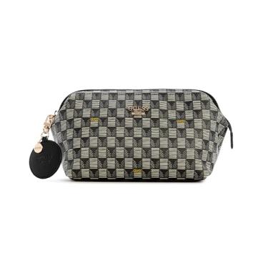 Imagem de GUESS G-Wave médio, logotipo preto, bolsa-20 cm, Logotipo preto, Pouch - 8 Inches, Bolsa média G-wave