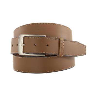 Imagem de Cinto Social de Couro Masculino Esportivo Fino Fivela Metal - Pampas C