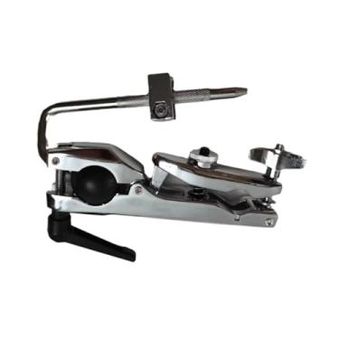 Imagem de Dynwave Suporte de grampo Cowbell Suport Sturdy Cow Bells Stand Metal Acessório Conjunto de Claguatório Conjunto de Cramp para Instrumento Musical Percussão