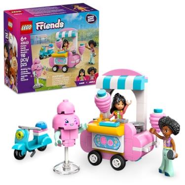Imagem de LEGO Friends Barraca de Algodão-doce e Motocicleta 42643