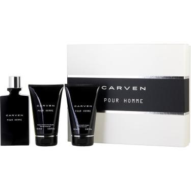 Imagem de Perfume Masculino Carven Pour Homme Edt Spray 100 Ml&Pós-Barba Balm Gel De Banho