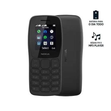 Imagem de Celular Nokia Dual Chip Sinal 2G + Rádio FM + Lanterna Excelente Para 