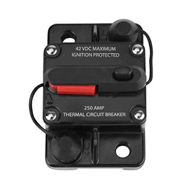 Imagem de Circuit Breaker, Breaker Manual Reset Inline Inverter, Tool for Car ATV Marine Audio Rv Trolling Motors Power Protect (250A)