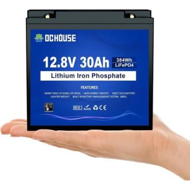 Imagem de Bateria de Lítio LiFePO4 12V 30Ah DC HOUSE - BCI Group U1